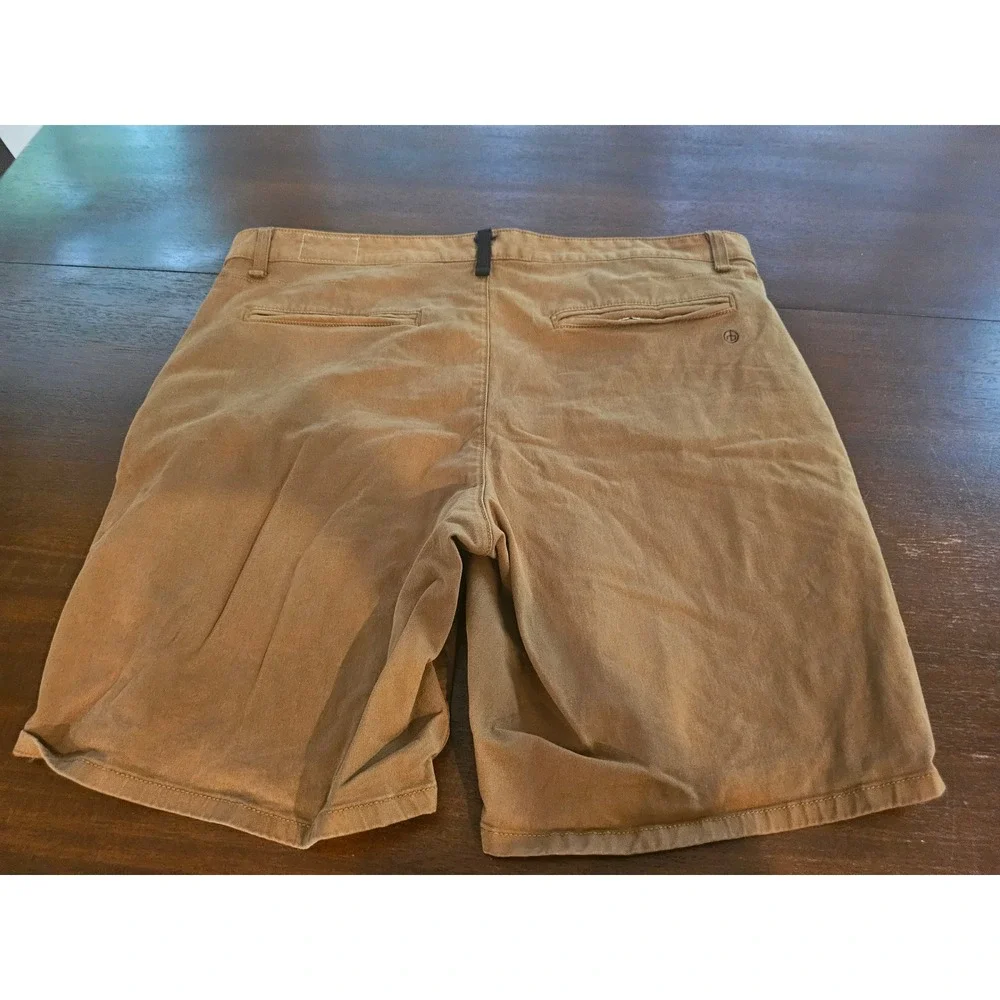 Rag & Bone Chino Shorts Mens 36 Dark Khaki Cotton Blend M1917O060DKK